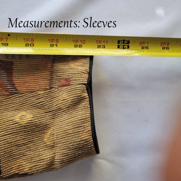 Mary Lynn O'Shea Women’s Handmade Jacquard Jacket (Size: Large) - Picture 12 of 14